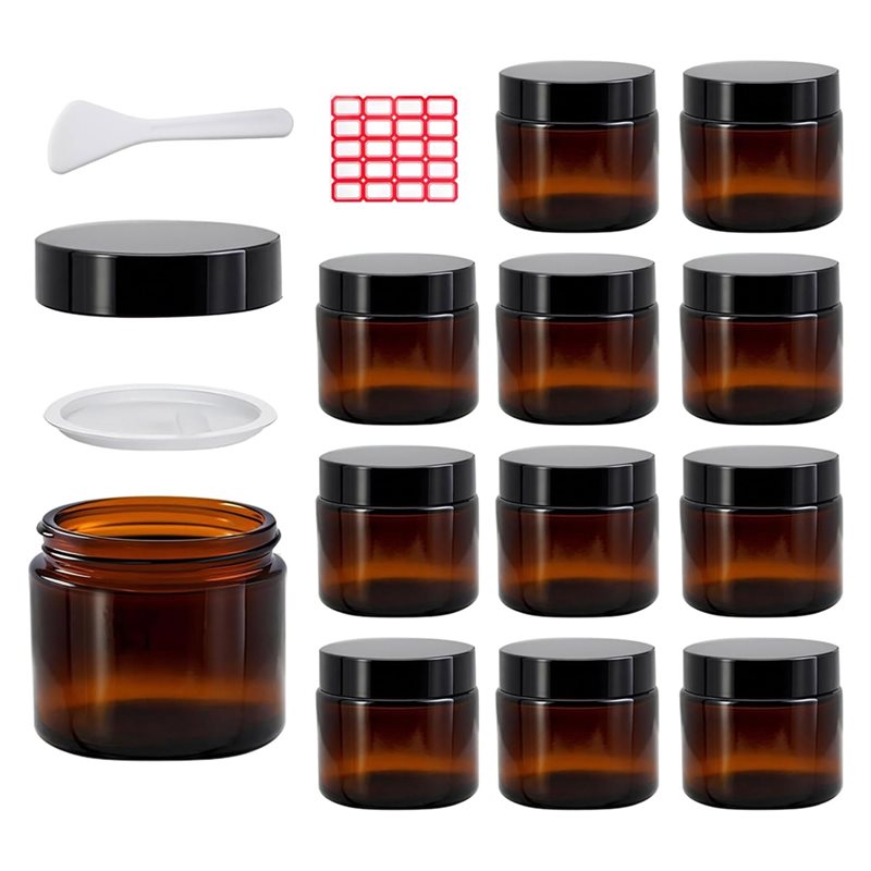 Amber Jar Candle - 【JOUR DE LA GRÂCE】 Pour cosmétiques