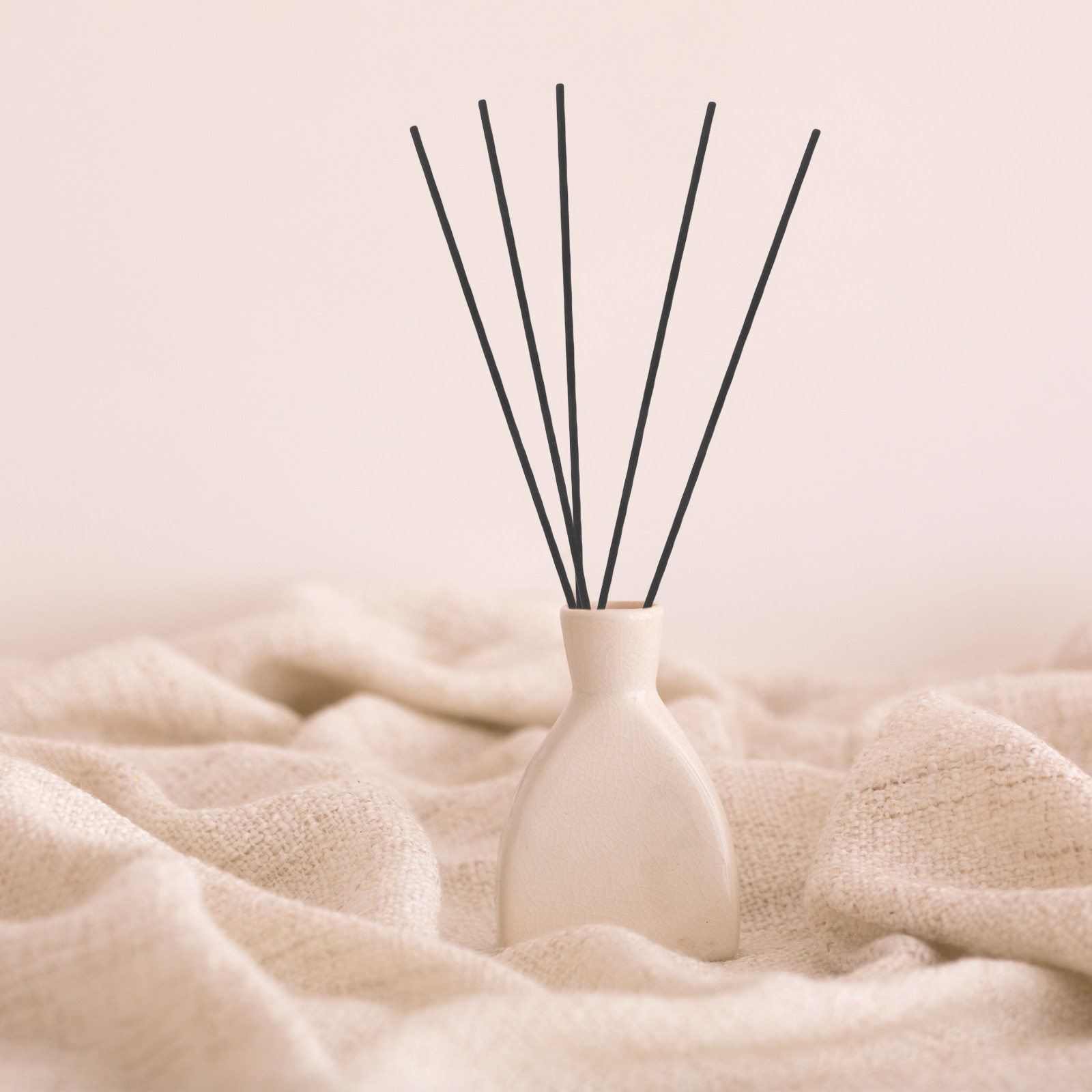 Home Fragrance Diffuser - 100 bâtonnets diffuseurs en fibre noirs