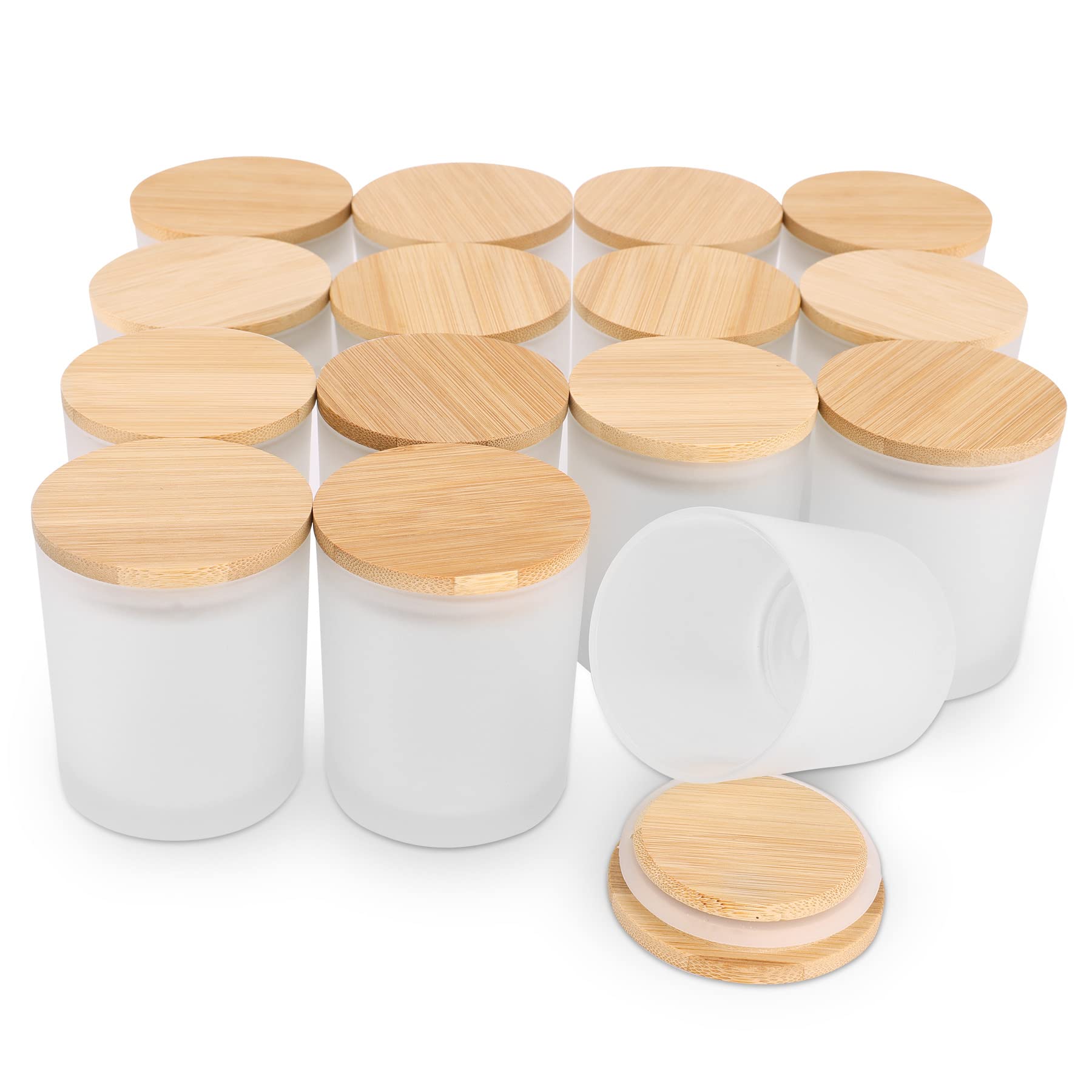 Bocaux à bougies en verre ambr - Amber Jar Candle avis et prix